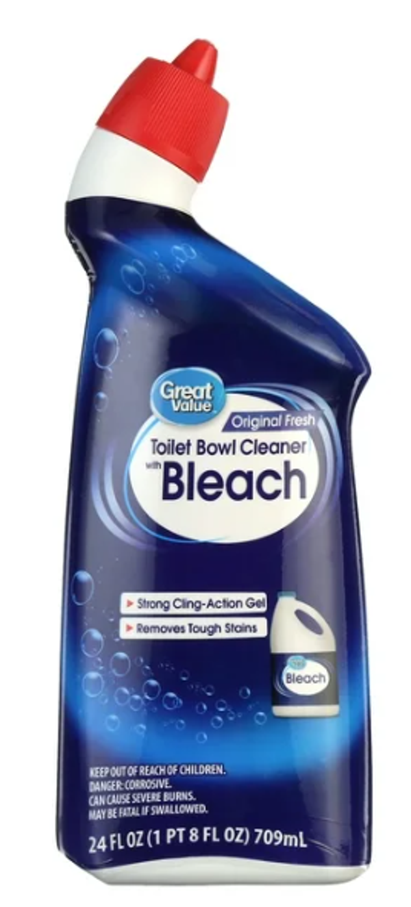 Great Value Toilet Bowl Cleaners, Fresh Scent, 24 fl oz