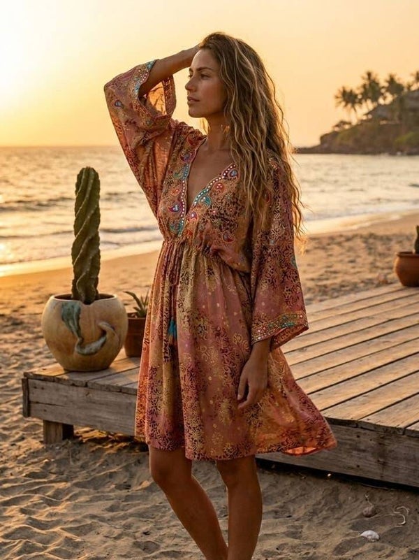 Bohemian klänning