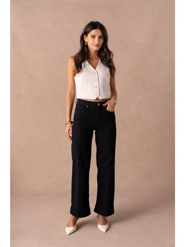 Svarta jeans