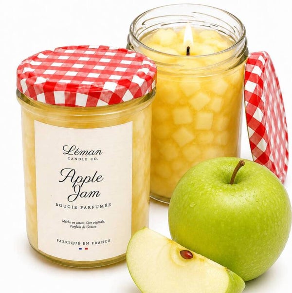 Sojaljus grönt äpple sylt
