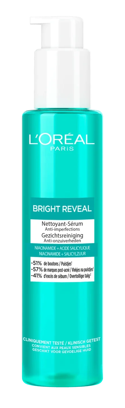 L'Oréal Paris Bright Reveal Gezichtsreiniger met Niacinamide 150 ML