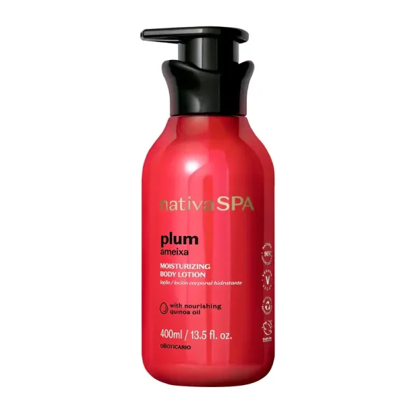 Loção Hidratante Nativa Spa Ameixa, 400ml