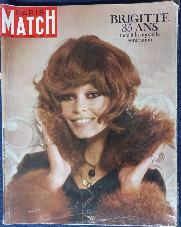 PARIS MATCH N°1068 du  25.10.1969