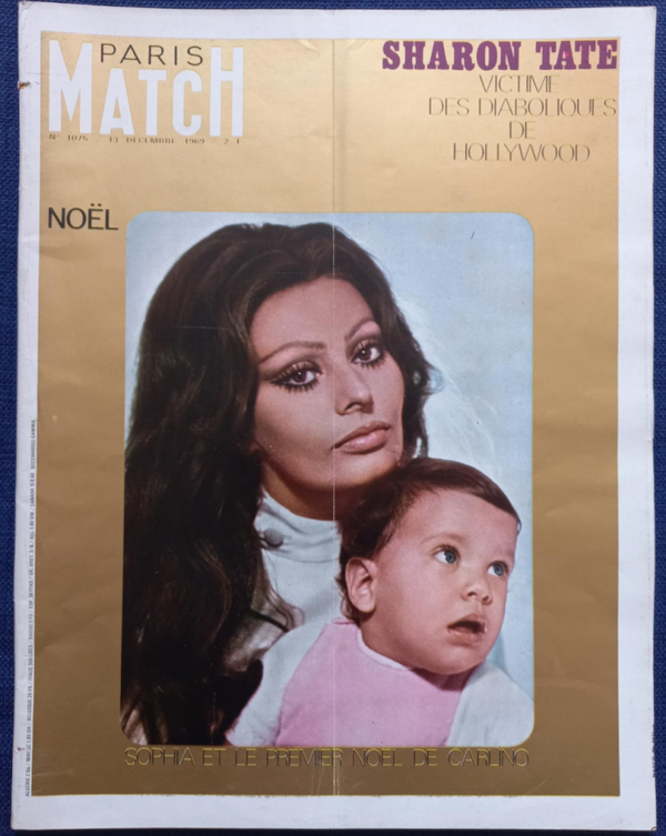 PARIS MATCH N° 1075 du 13.12.1969