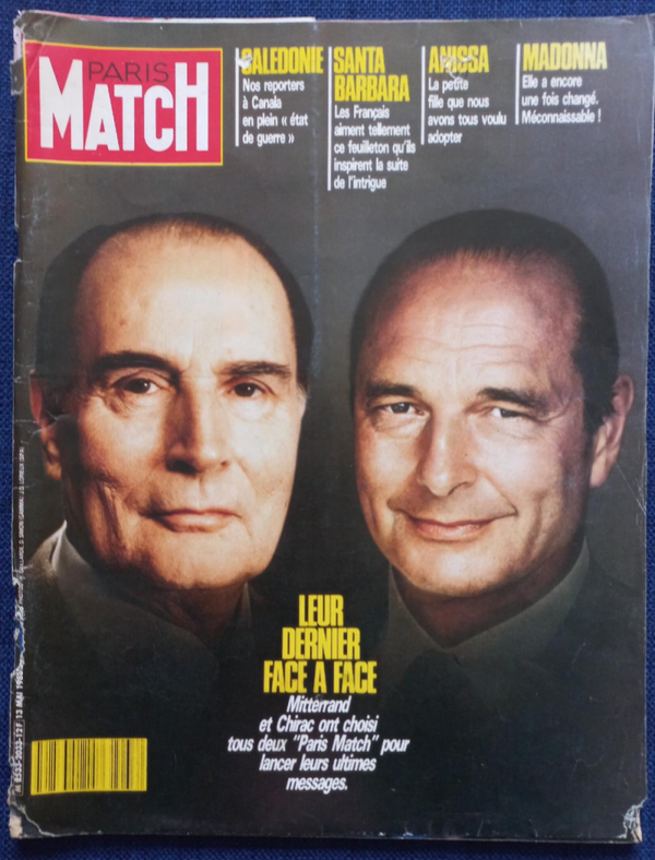 PARIS MATCH N° 2033 du 13.05.1988