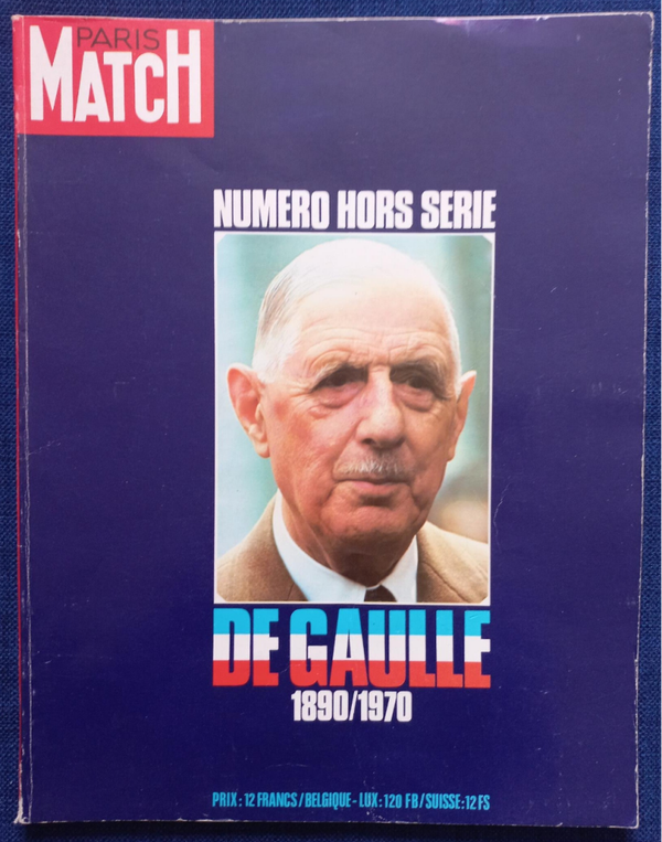 PARIS MATCH N° HORS SERIE du 31.12.1970