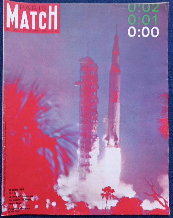 PARIS MATCH N° 1055 du 26.07.1969