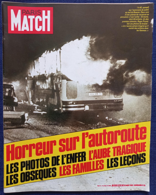 PARIS MATCH N° 1733 du 13.08.1982