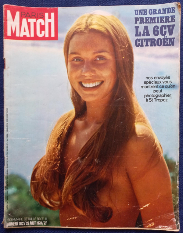 PARIS MATCH N° 1112 du 29.08.1970