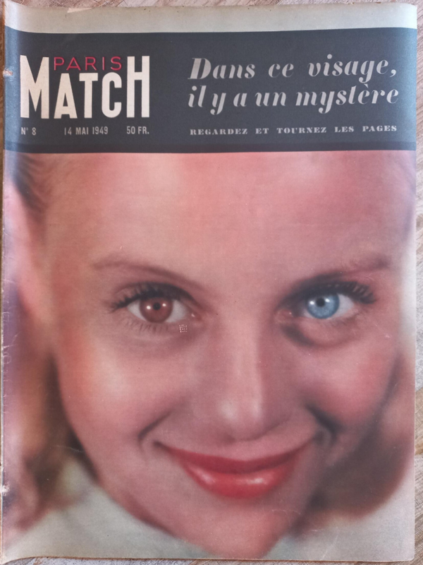 PARIS MATCH N° 8 du 14.05.49