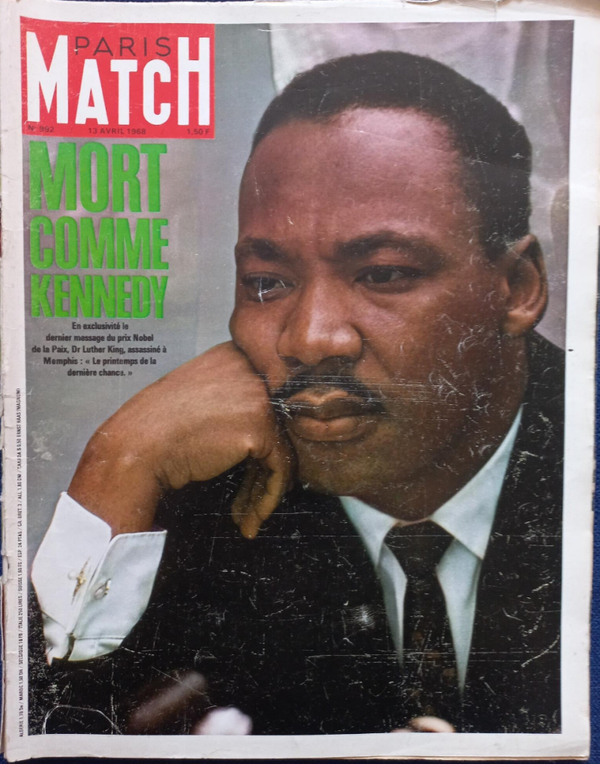 PARIS MATCH N° 992 du 13.04.19668