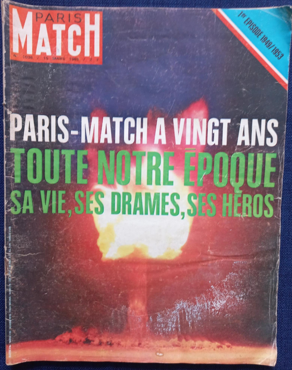 PARIS MATCH N° 1036 du 15.03.1969