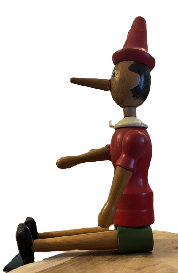 VINTAGE PANTIN PINOCCHIO BOIS