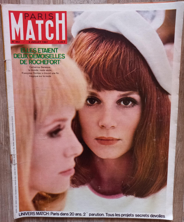 PARIS MATCH N° 952 du 08.07.1967