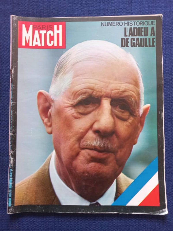 PARIS MATCH N° 1124 du 21.11.1970