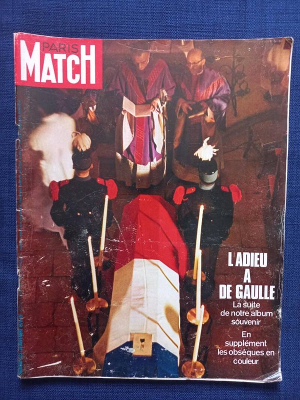 PARIS MATCH N° 1125 du 28.11.1970