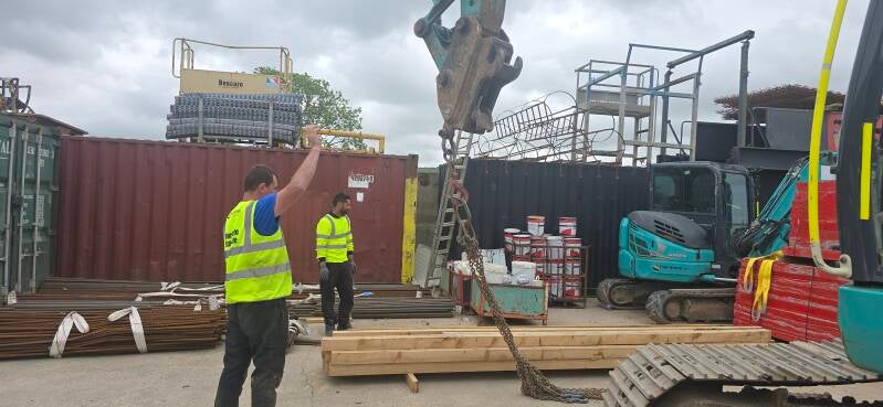 slinger signaller course in Quernmore Lancaster