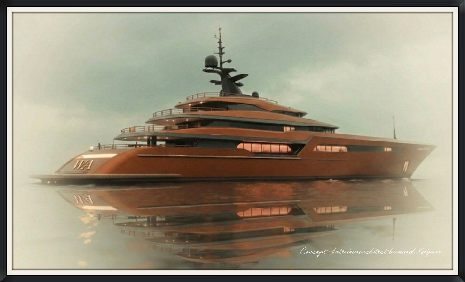 luxe jachtinterieur, maritiem design, maatwerk interieurarchitect en exclusieve jachtbouw.