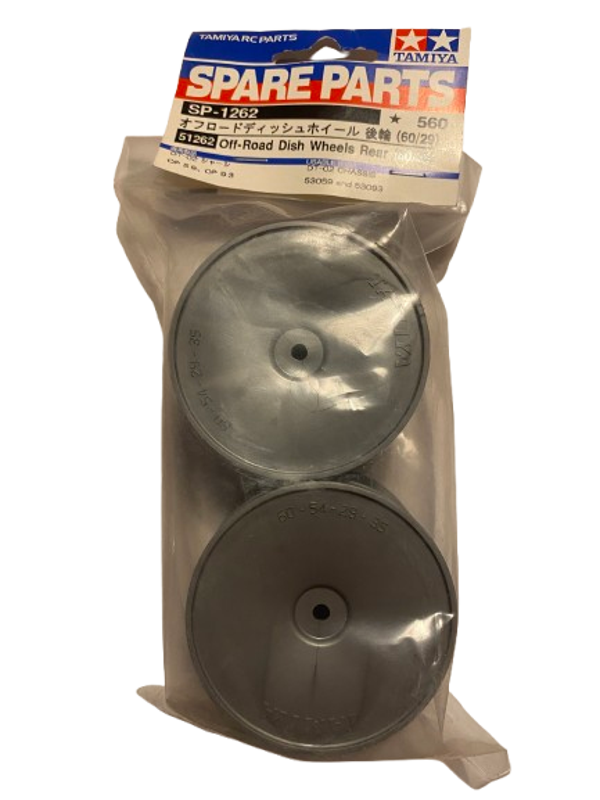 Tamya Off- Road Dish Wheels Rear (60/29) 1:10 Best.- Nr. 51262
