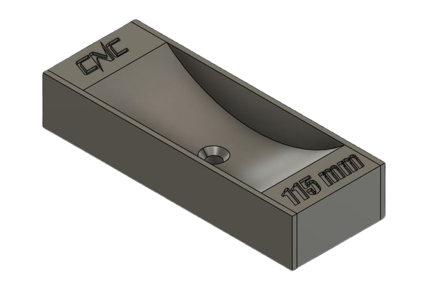 Radhalterung Durchmesser 115mm Schraub-Version (passend für 104")