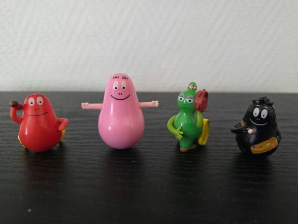 Barbapapa – Lot de 4 figurines vintage