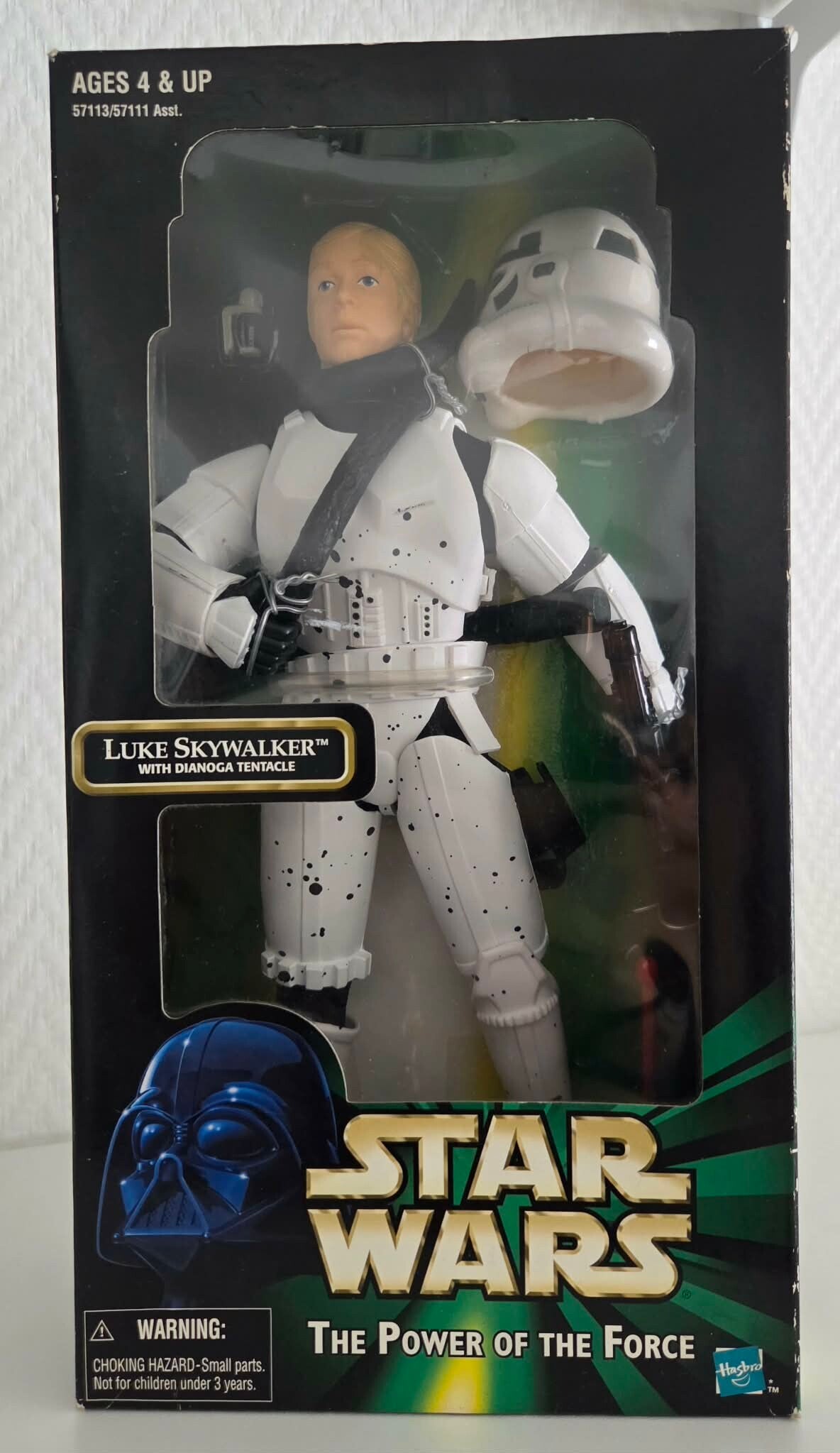Star Wars – Luke Skywalker with Dianoga Tentacle – The Power of the Force – Hasbro