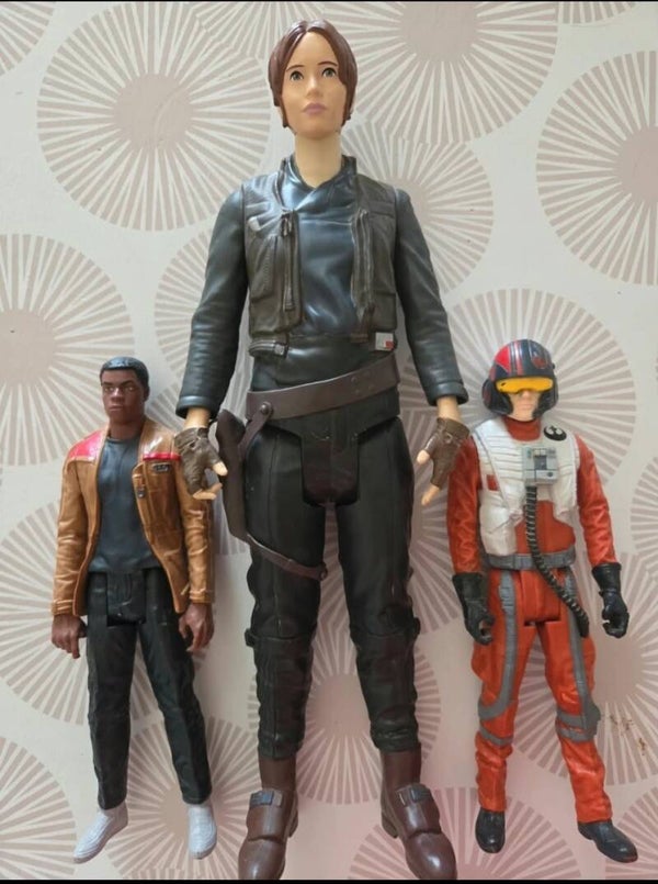 Lot Star wars Jinn Erso, finn et po .