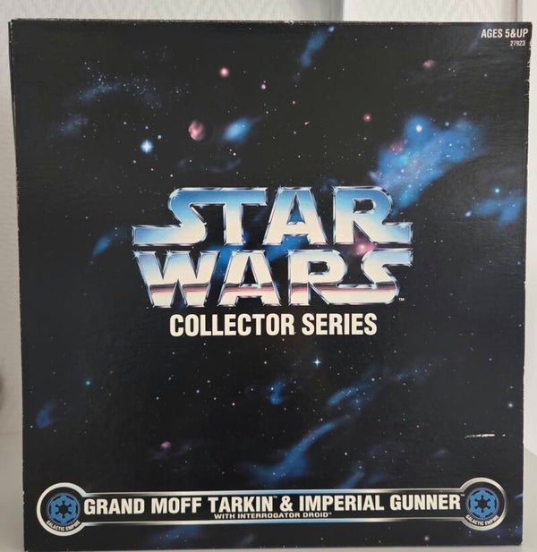 Star Wars Collector Series – Grand Moff Tarkin & Imperial Gunner + Interrogator Droid – Kenner