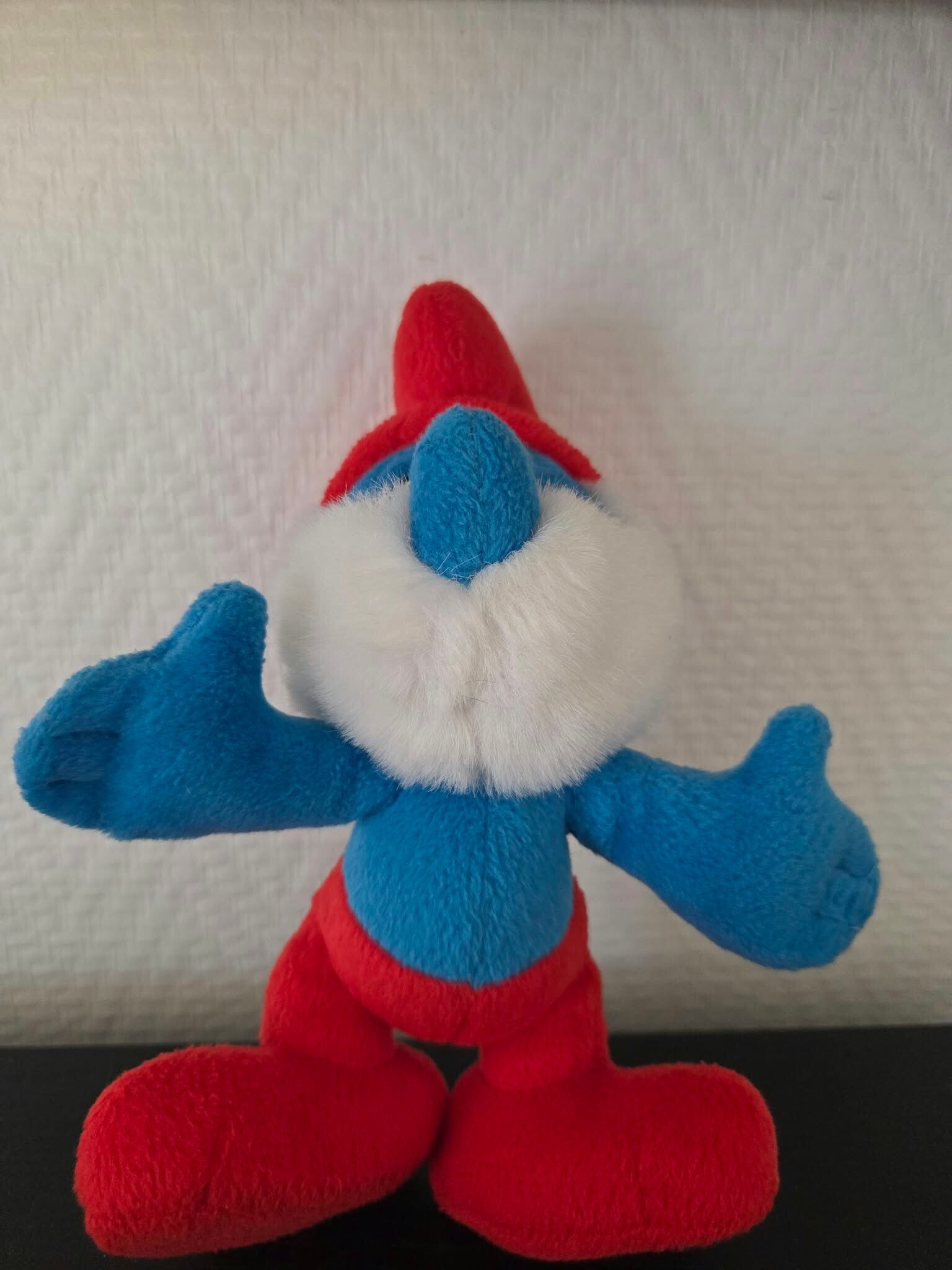 Peluche Grand Schtroumpf – Peluche vintage officielle 1999 – Les Schtroumpfs