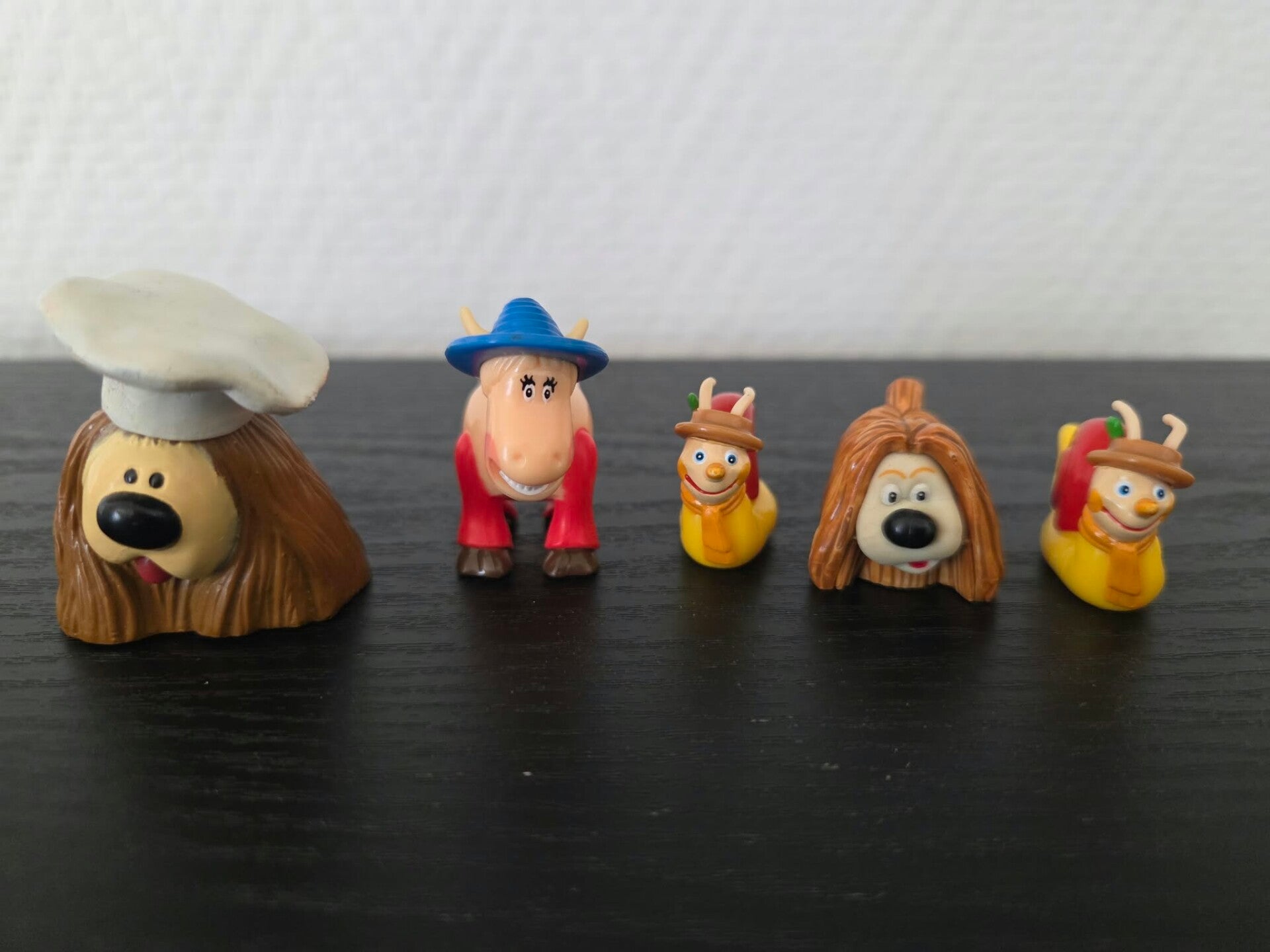 Le Manège enchanté – Lot de 5 figurines – Pollux, Azalée et Ambroise