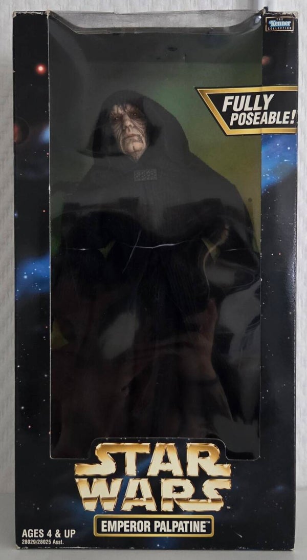 Star Wars – Emperor Palpatine 12" Fully Poseable – Kenner Collection – 1998