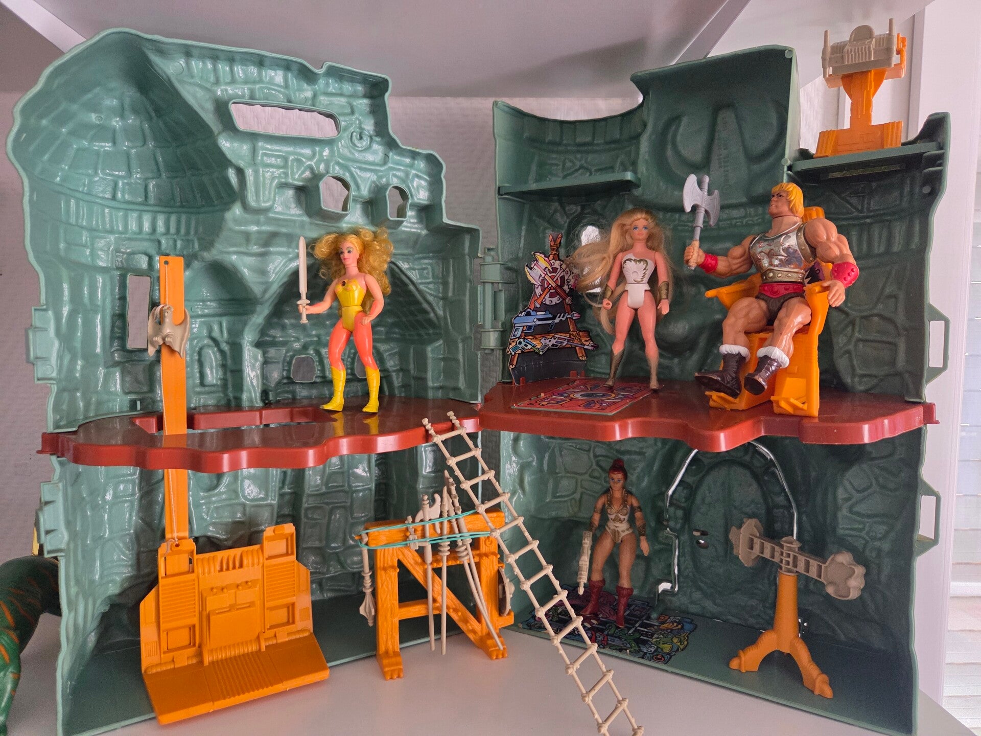 Château de Musclor vintage Mattel – Château des Ombres MOTU année 80