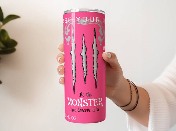 Tumbler monster roze zero