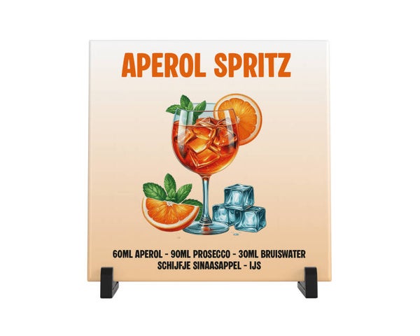 Tegeltje Aperol Spritz