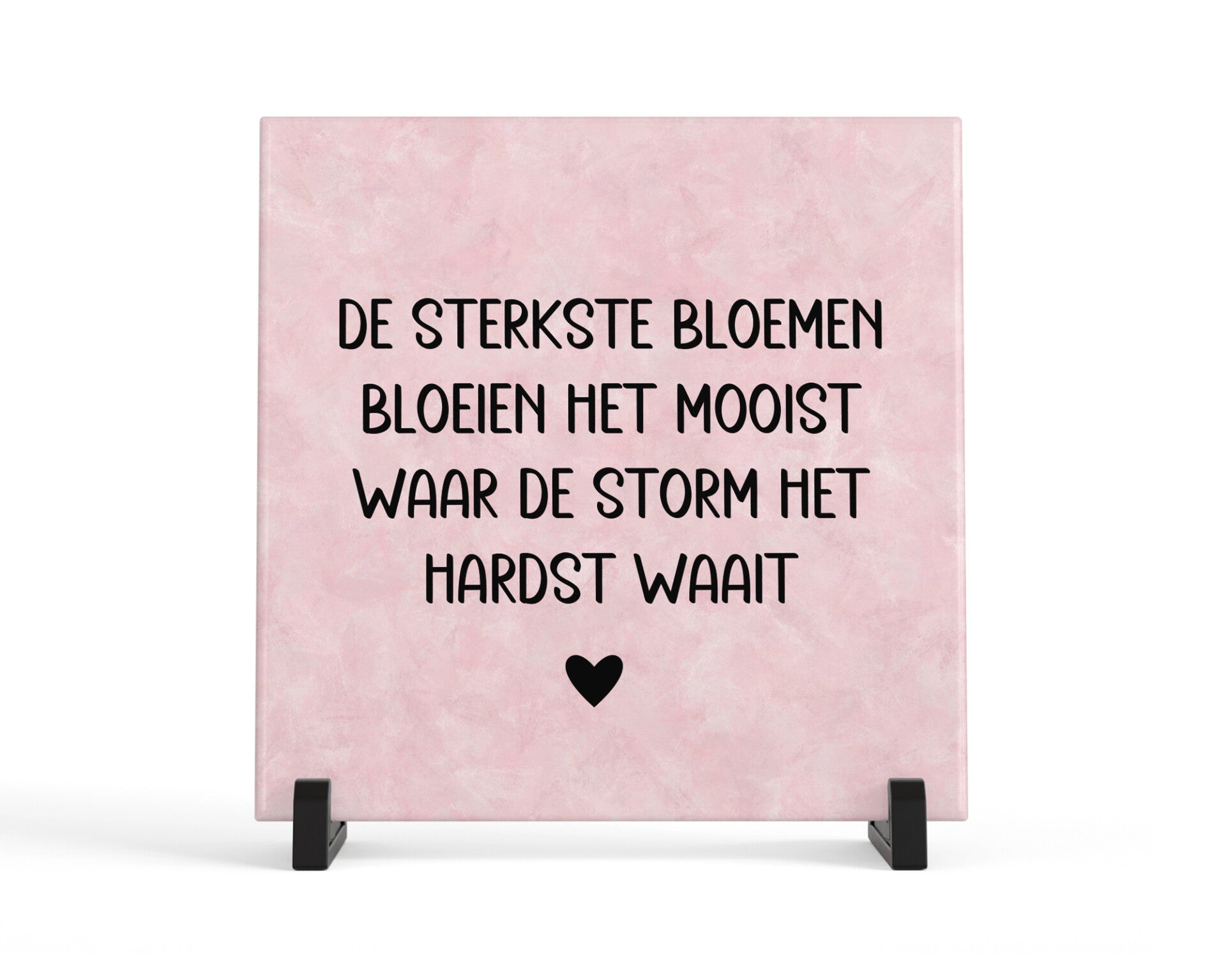 Tegeltje de sterkste bloemen