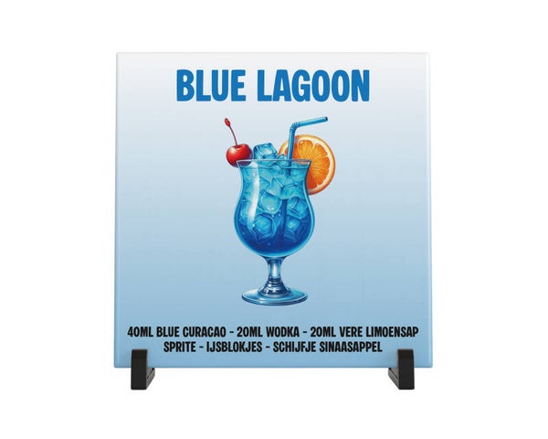 Tegeltje Blue Lagoon
