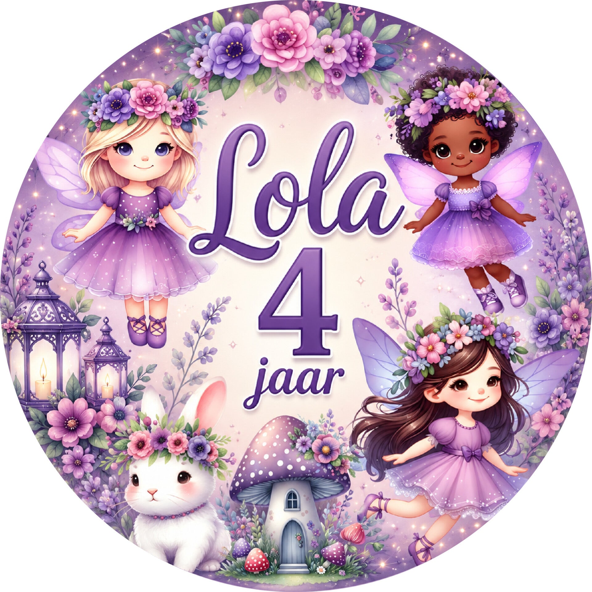 Traktatiestickers Elfjes