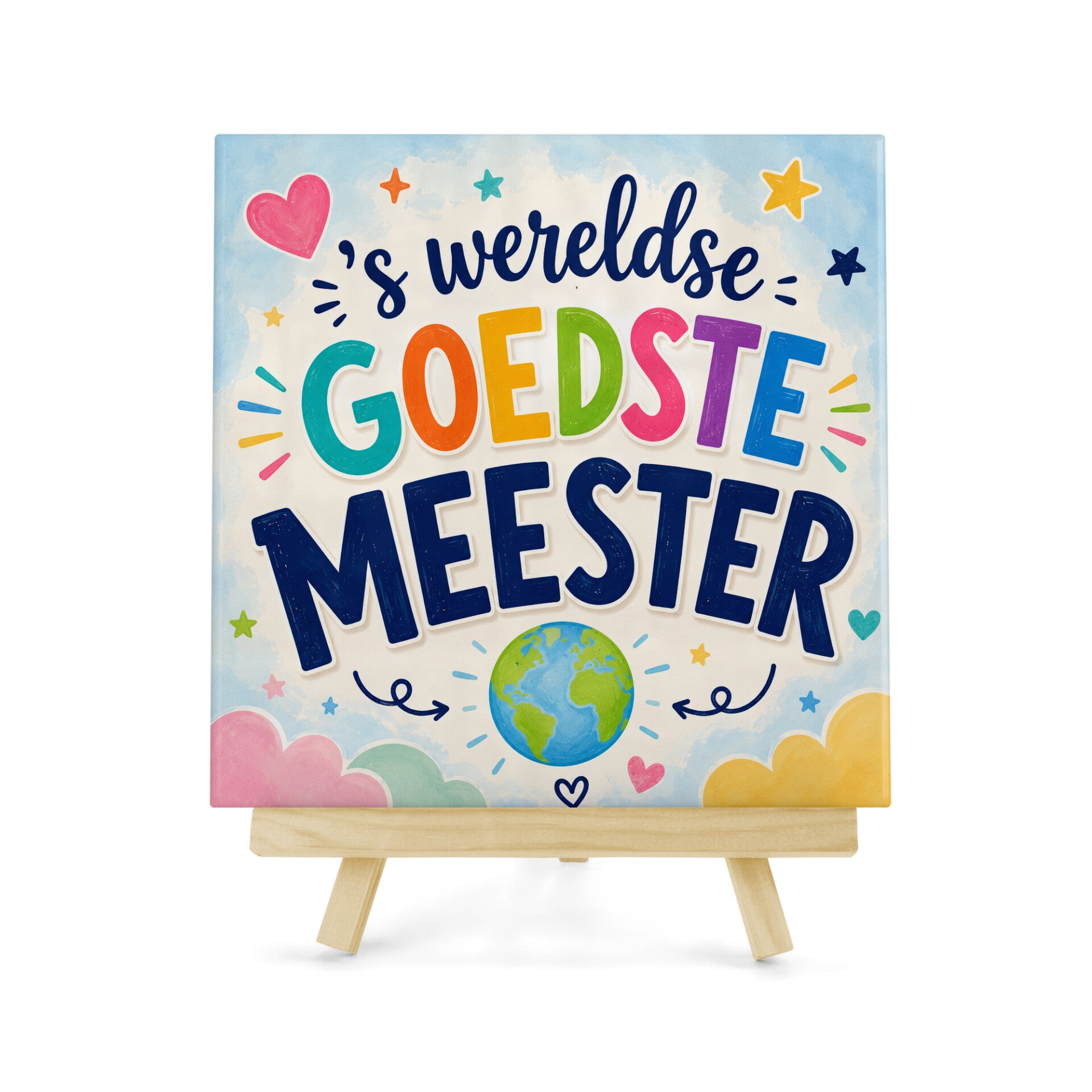 Tegeltje 'S Werelds goedste Meester