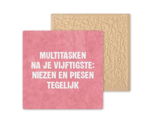 Tegeltje Multitasken