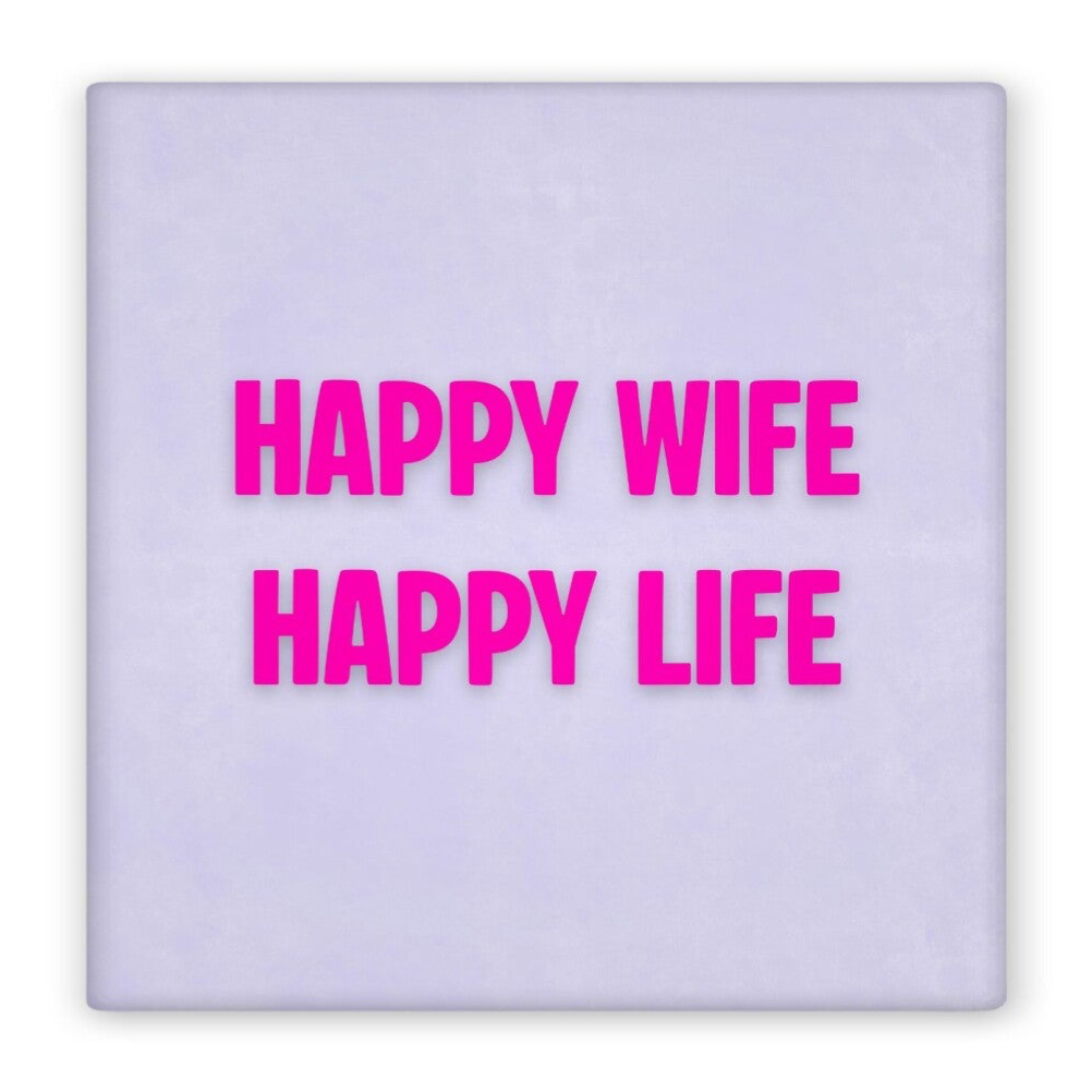 Magneet happy wife happy life