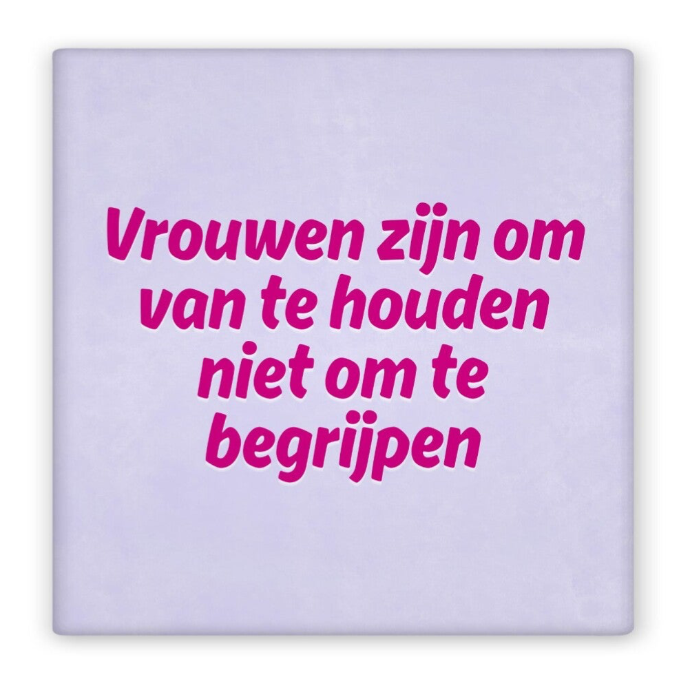 Magneet vrouwen zijn om van te houden niet om te begrijpen