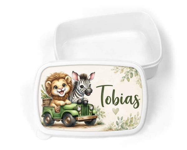 Broodtrommel Jungle dieren Tobias