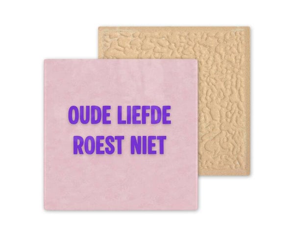 Tegeltje oude liefde roest niet