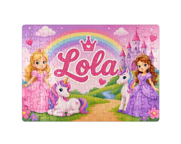 Puzzel Prinsessen met naam