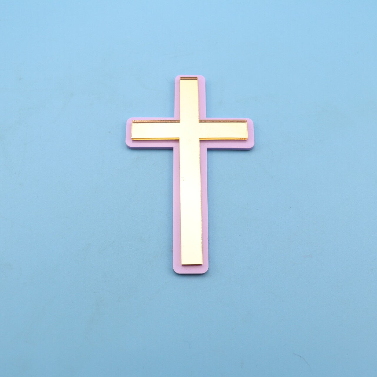 Double layered Acrylic Cross,