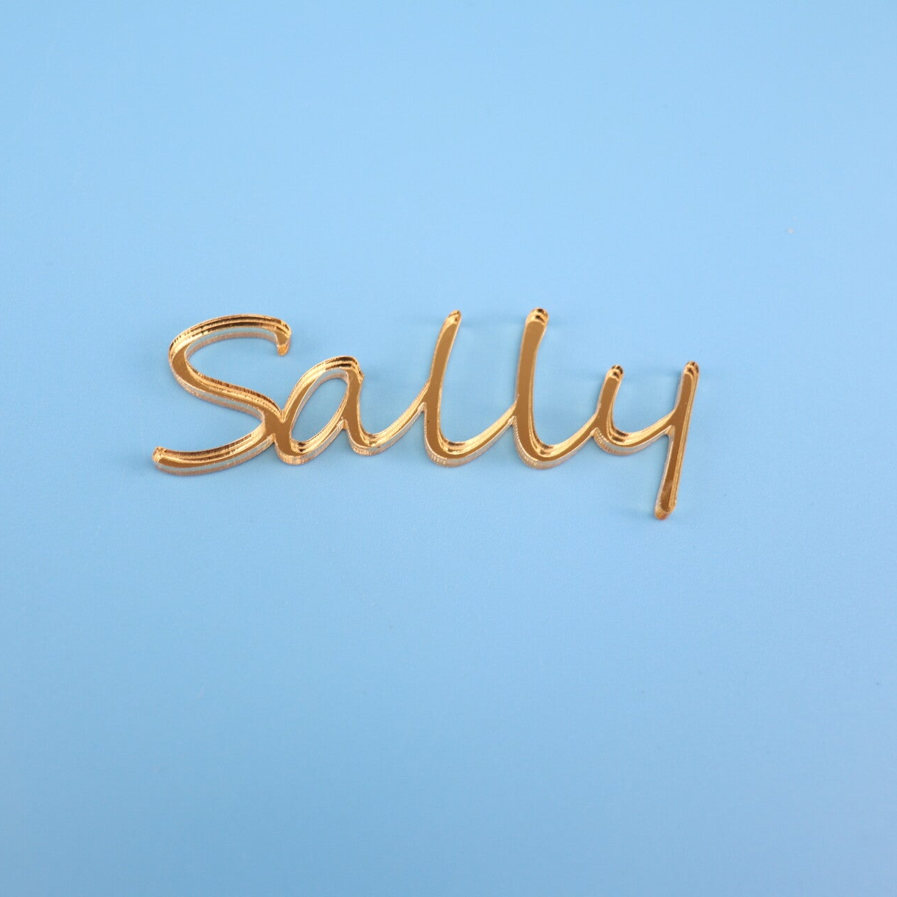 Luxury Personalised Name -Acrylic Cake Charm