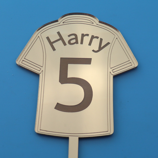 Personalised sports shirt Topper premium quality