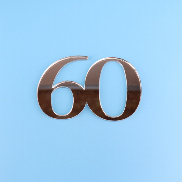 Cake charm numbers 100 mm width