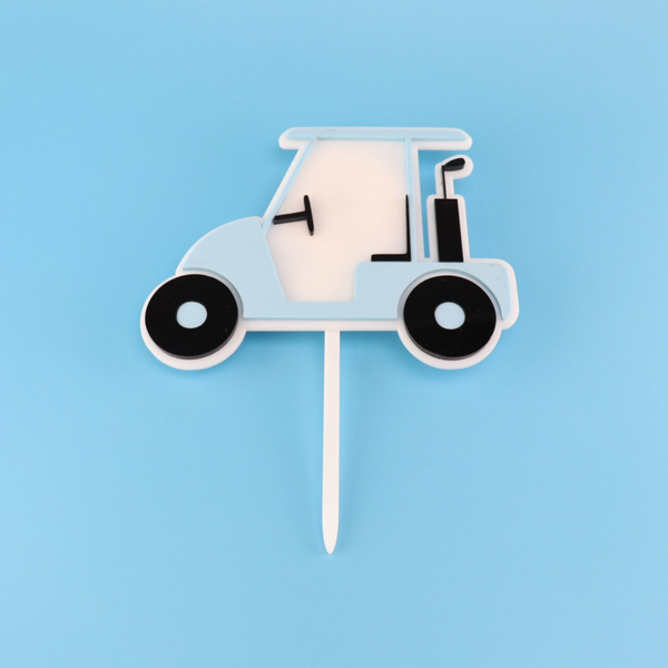 Acrylic Double-Layered Golf Cart Topper ?Charm