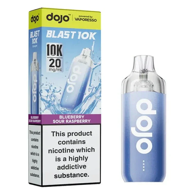 Vaporesso Dojo Blast 10k Prefilled Pod Kit Blueberry Sour Raspberry